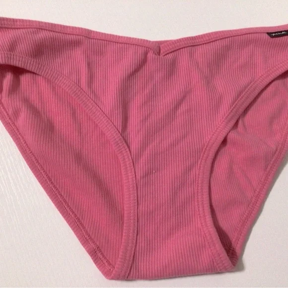 VS PINK~Ribbed Cotton Bikini Panties~6 Panties~NWT - Picture 5 of 9